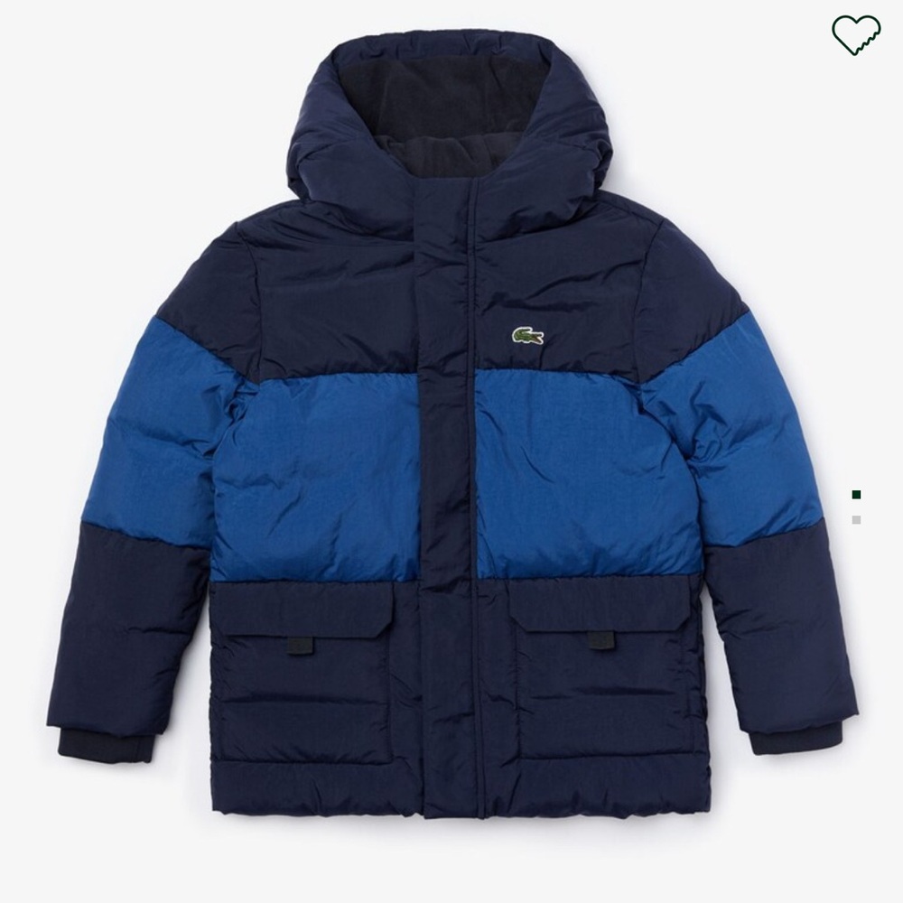 Lacoste 2 Tone Quilted Jacket- 14a- Can fit US Women’s XS